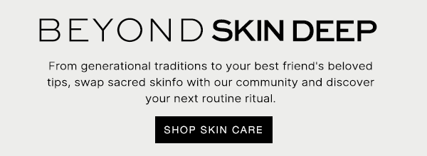 Skin care campaign