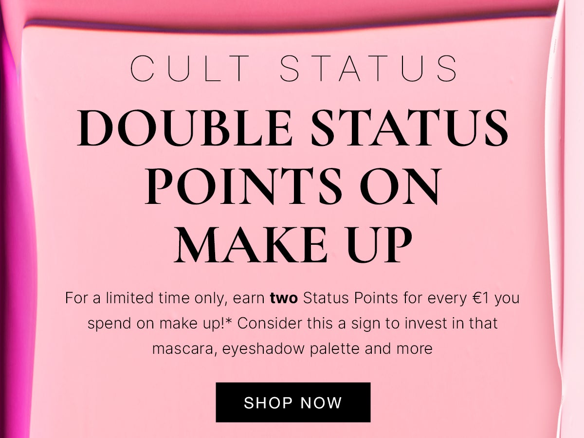 double points on make up