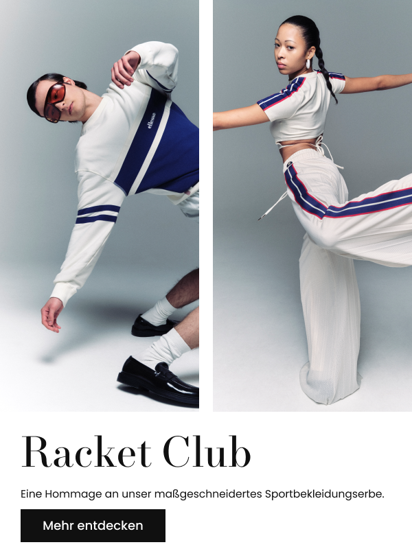 Racket Club - Eine Hommage an unser maßgeschneidertes Sportbekleidungserbe. - Jetzt Shoppen