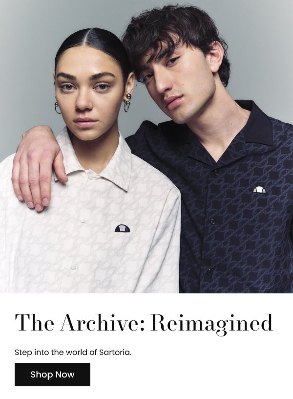 The Archive: Reimagined - Step into the world of Sartoria. - Shop Now