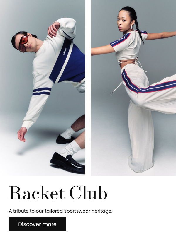 Racket Club - A tribute to our tailored sportswear heritage. - Shop Now