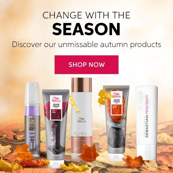 Change with the Season. Discover our unmissable autum products. SHOP NOW