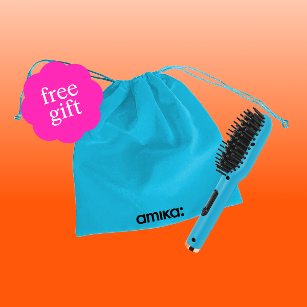 FREE mini polished straightening brush worth £30 when you spend £80