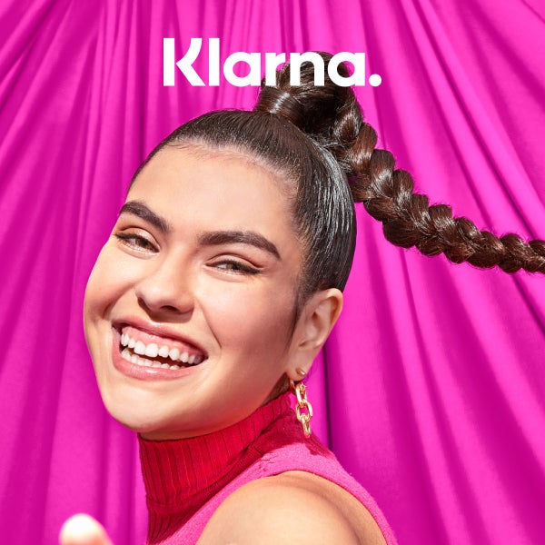 get more time to pay with four interest-free payments using Klarna. permission to splurge, granted.