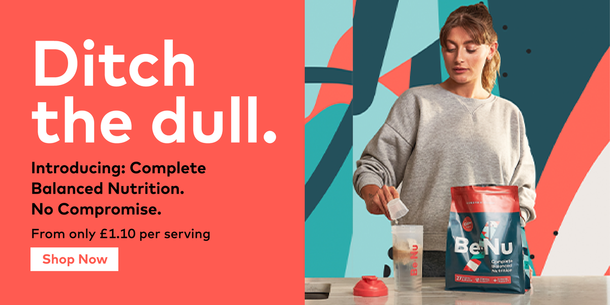 Ditch the dull. Introducing Complete Balanced Nutrition. No Compromise. From only £1.10 per serving. Shop Now