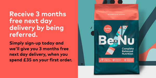 Receive 3 months free delivery by being referred!