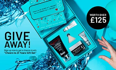Give away! sign up now to get a chance to win Dr Brandt. Cheers to 25 Years Gift Set worth over £125