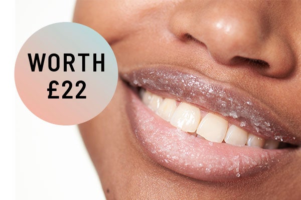 FREE lip scrub worth £22