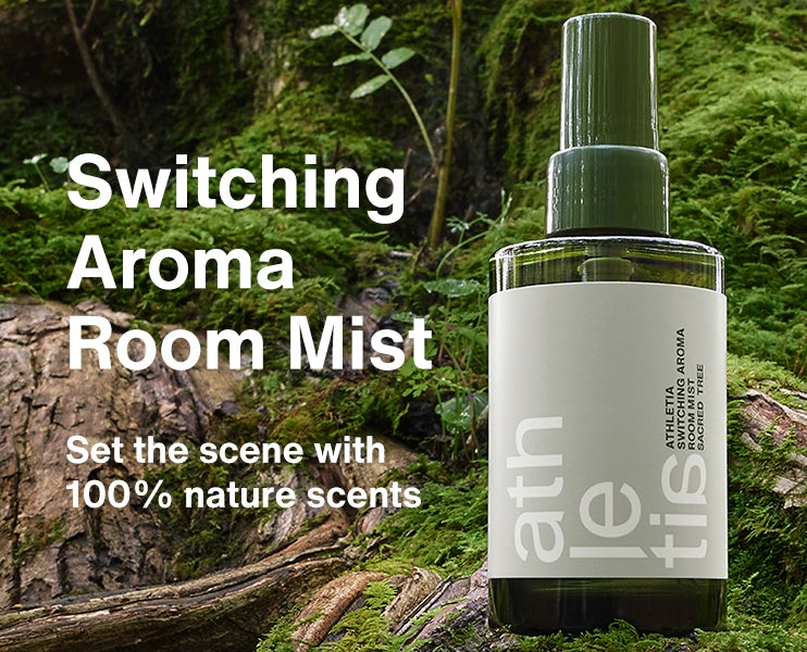 Switching Aroma Room Mist. Set the scene with 100% nature scents
