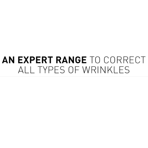 An expert range to correct all types of wrinkles