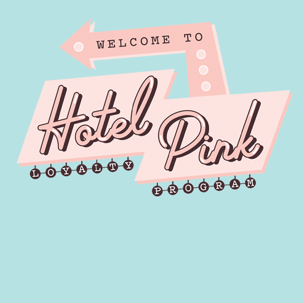 Hotel Pink Welcome Not Logged Users
