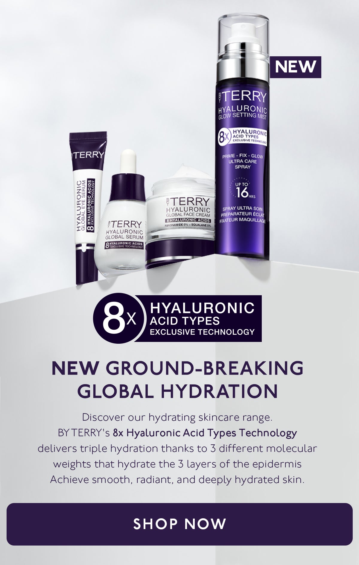 Hyaluronic Acid-Infused Skincare