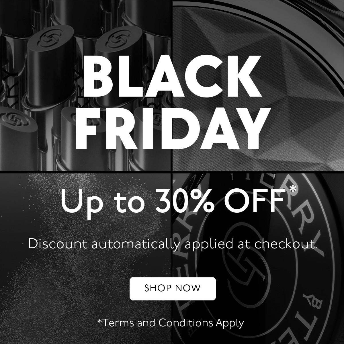 BY TERRY - BLACK FRIDAY - TIERED DISCOUNT - HOMEPAGE