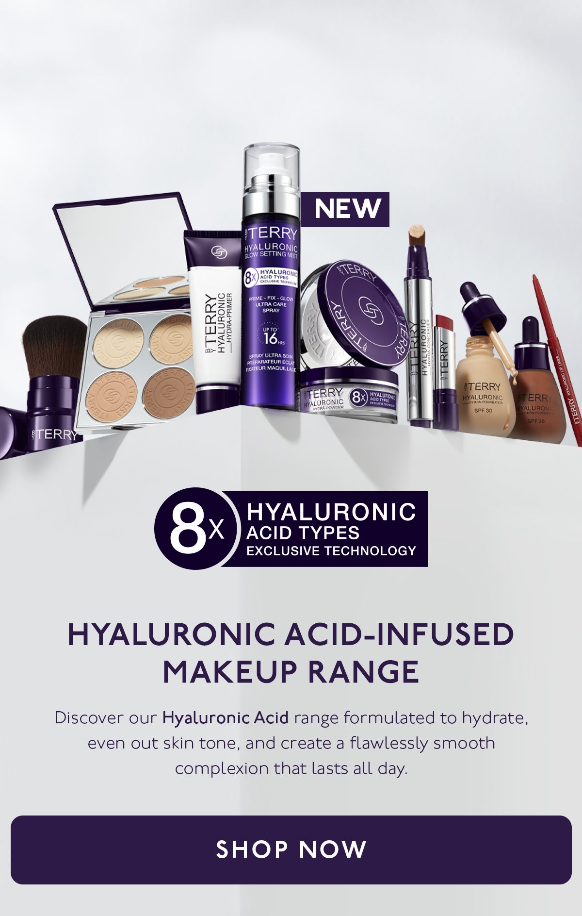 Hyaluronic Acid-Infused Makeup Range