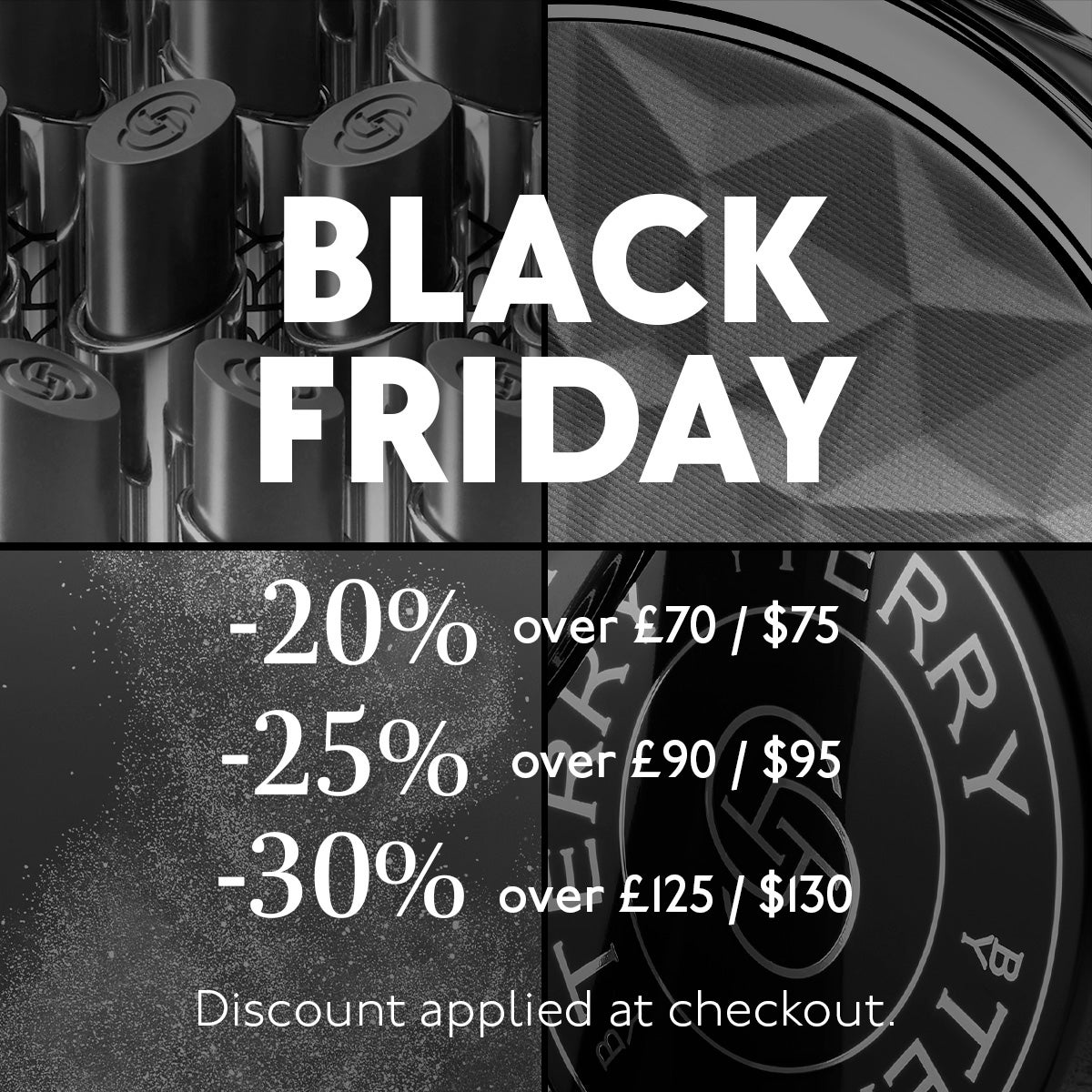 BY TERRY - BLACK FRIDAY TIERED DISCOUNT