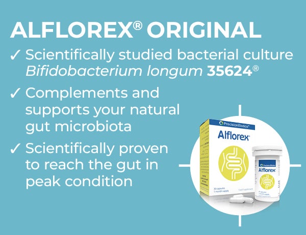 Alflorex Original has scientifically studies bacterial culture Bifidobacterium longum 35624®