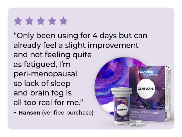 5 stars. Only been using for 4 days but can already feel a slight improvement and not feeling quite as fatigued, I'm peri-menopausal so lack of sleep and brain fog is all too real for me. Hanson verified purchase 