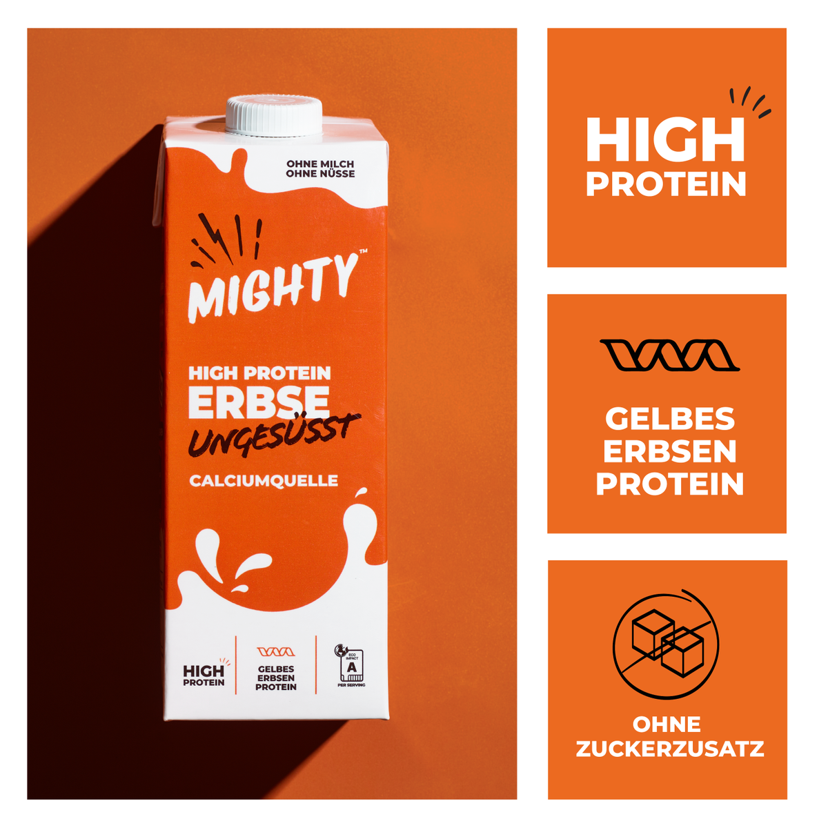 Ultimativer Hafer Barista Milch, cremig und schaumig, hafer und pflanzliches Protein, perfekt für deinen Kaffee