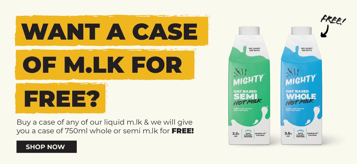 Free mighty Not Milk! When you buy any liquid milk