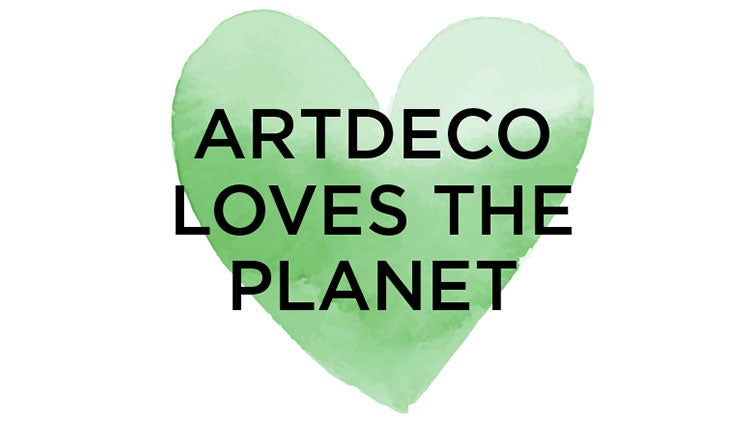 Artdeco loves the planet - sustainability