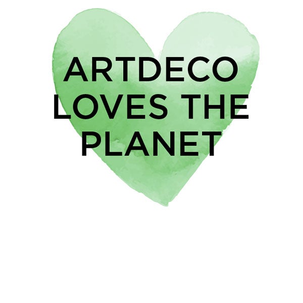 Artdeco loves the planet-sustainability