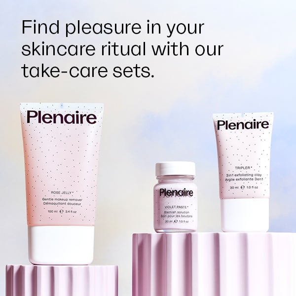 Find pleasure in your skincare ritual with our take-care sets.