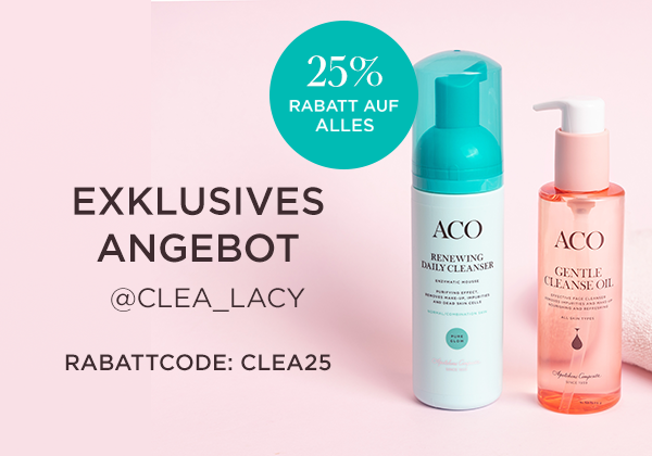 Exclusives Angebot @Clea_lacy 25% Rabatt auf alles