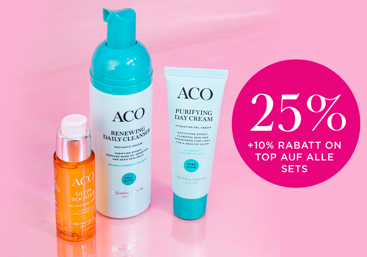 Discover our easy-to-use skincare bundles and get extra 10% off our already reduced set prices!