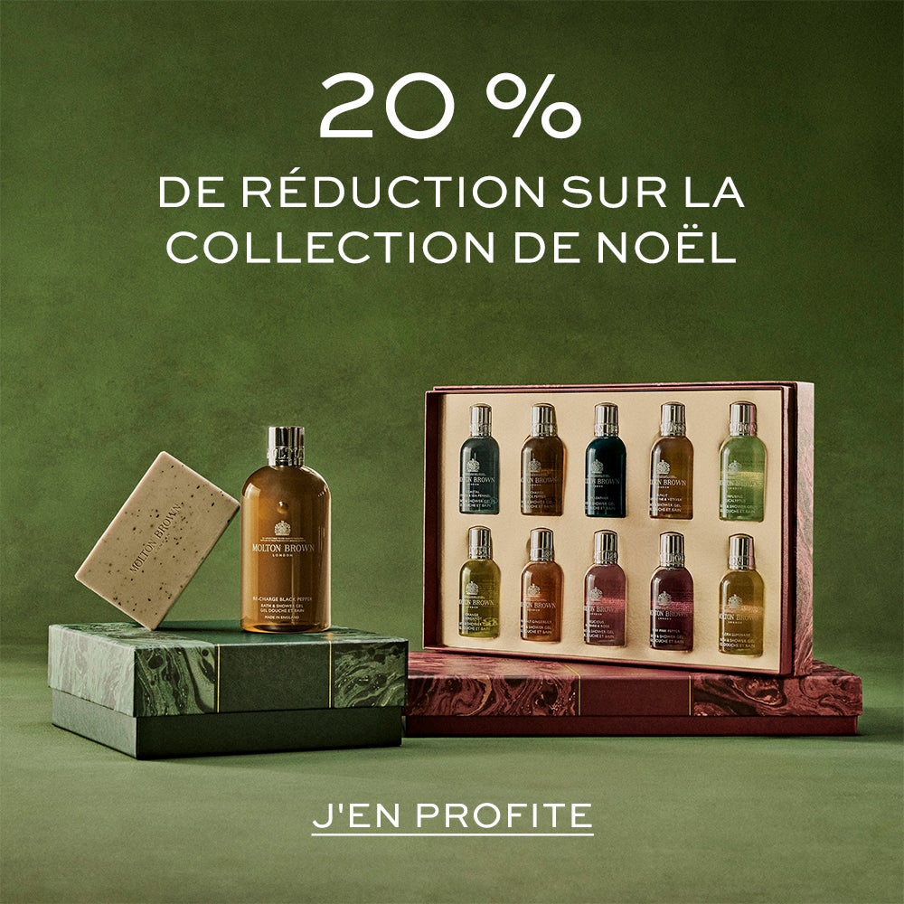 20% de réduction sur la collection festive