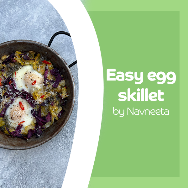 Easy egg skillet by navneeta