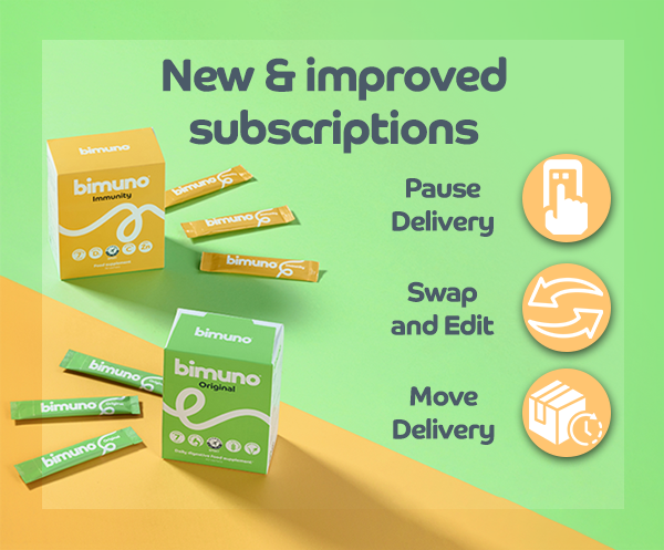 New and improved subscriptions. Pause Delivery.Swap and edit,Move delivery