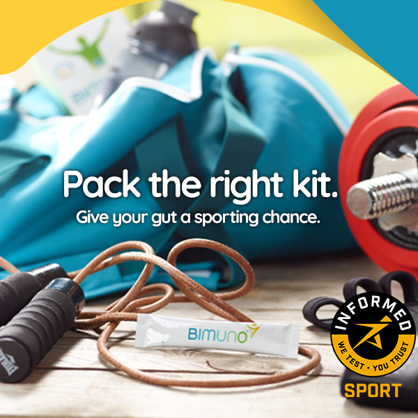 Pack the right kit. Give your gut a sporting chance
