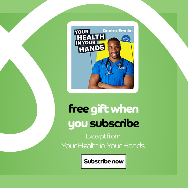 free gift when you subscribe excerpt from your health in your hands
