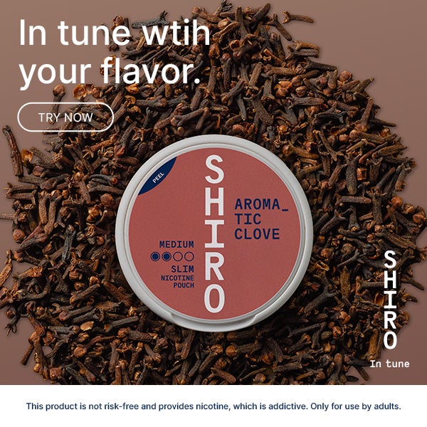 SHIRO - Tobacco-Free Nicotine Pouches | Pakistan