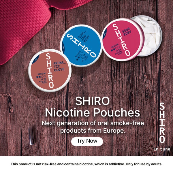 SHIRO Nicotine Pouches