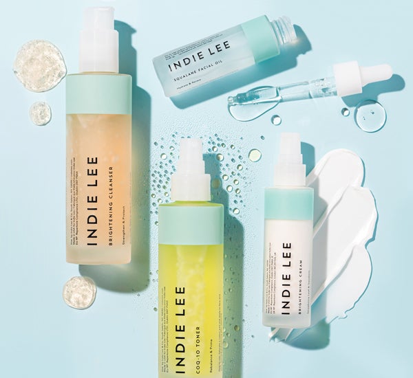 The Indie Lee Bestsellers: Cleanser Toner, oil and Creme
