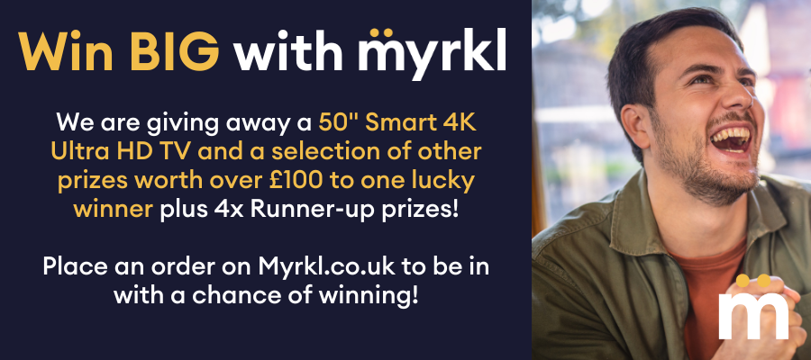 win big with myrkl. We are giving away a 50