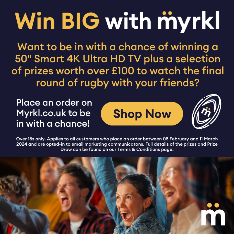 win big with myrkl. Want to be in with a chance of winning a 50