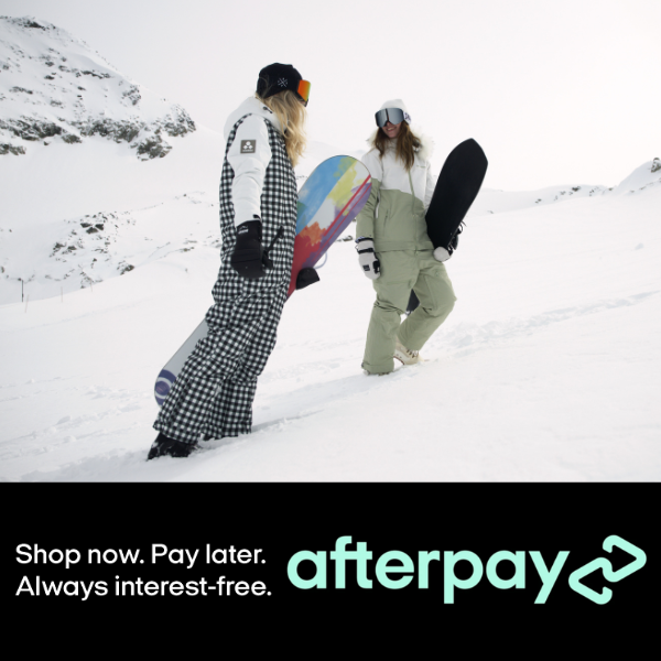 Afterpay. Shop now. Pay later. Always interest-free.