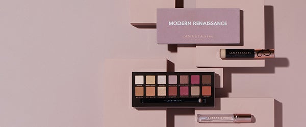 Anastasia Beverly Hills Modern Renaissance Palette, concealer and lip gloss