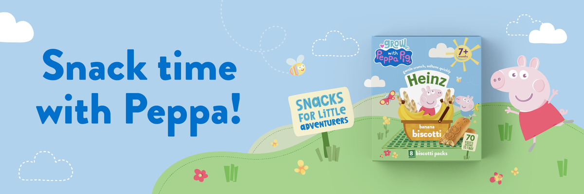 snakc time with peppa!