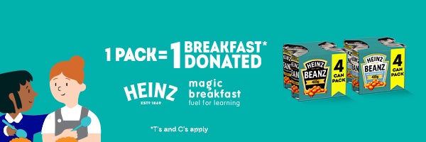 1 pack = 1 breakfast donated