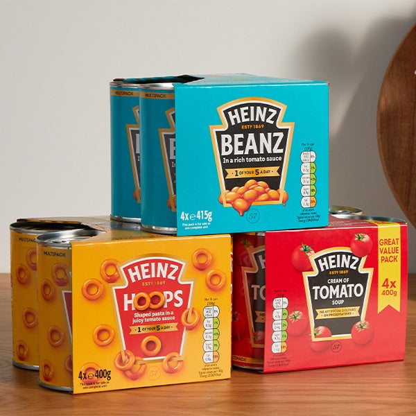 Stock up on our Heinz Cathedral City Cheesy Beanz this week, with 5 for £5 offer. Hurry, offer ends at 10am on 3rd March. While stock lasts.