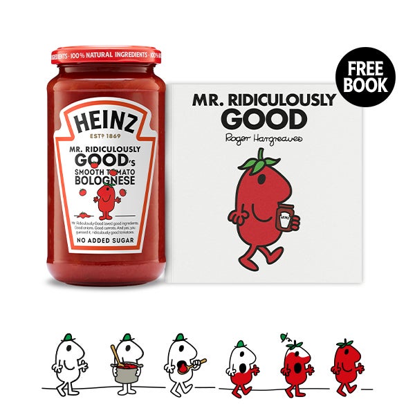 The Mr. Ridiculously Good book is back!  Buy two Mr. Ridiculously Good pasta sauces, and you'll receive the limited-edition book for free*. What’s more? These pasta sauces have special, limited-edition labels too! T&Cs Apply