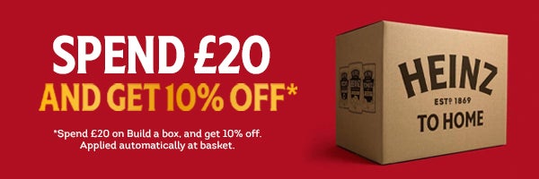 spend £20 and get 10% off* spend £20 on Build a Box, and get 10% off. Applied automatically at basket.