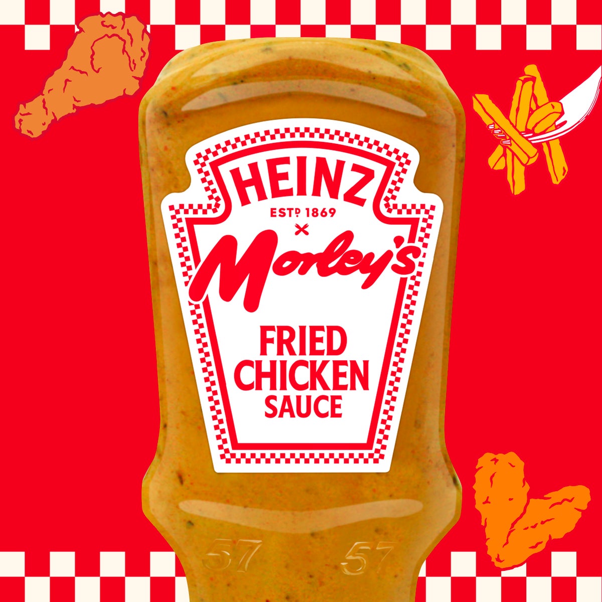 MMM. IT TASTES BETTER TOGETHER! Morely's fried chicken sauce with heinz