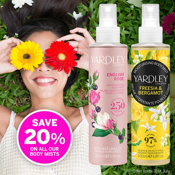 20% off on Body Mists
