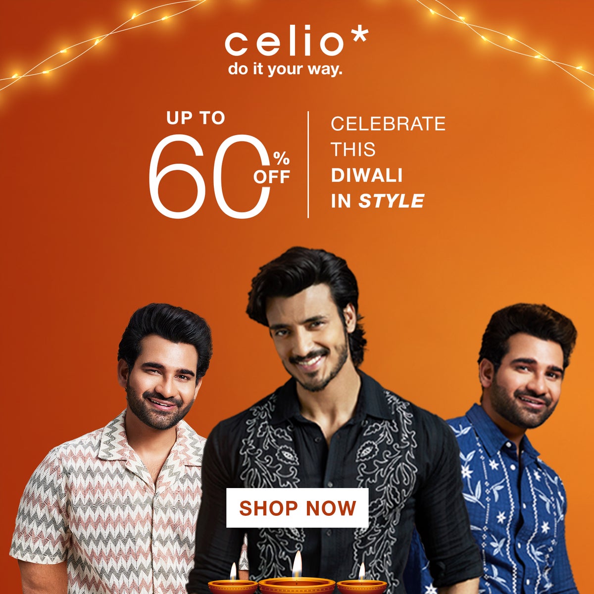 This Dussehra, dress your best with Celio's latest collection