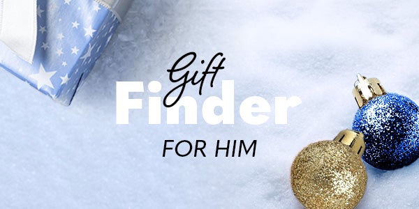 For Him Gift Finder banner