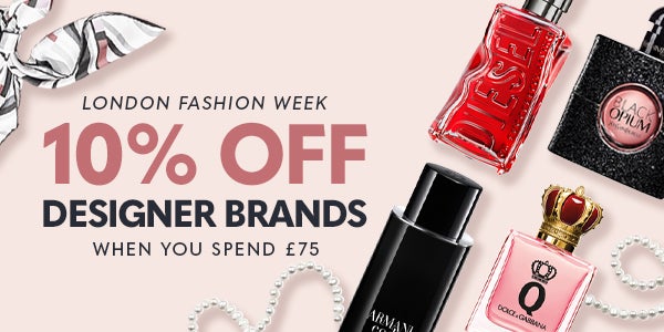 Week 37 London Fashion Week 10% Off Designer Brands - Min Spend £75